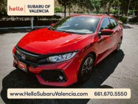 Used, 2017 Honda Civic EX CVT, Red, 6N0366A-1