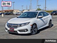 Used, 2017 Honda Civic Sedan EX-L CVT, White, HE215168-1