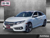 Used, 2017 Honda Civic Sedan EX-T CVT, White, HH649017-1