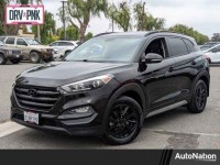 Used, 2017 Hyundai Tucson SE Plus FWD, Black, HU446617-1