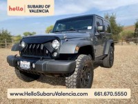 Used, 2017 Jeep Wrangler Willys Wheeler 4x4, Gray, 6N0107A-1