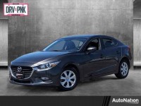 Used, 2017 Mazda Mazda3 4-Door Sport Auto, Gray, HM110964-1
