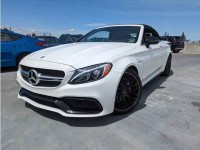 Used, 2017 Mercedes-Benz C-Class AMG C 63 Cabriolet, White, HF473334-1
