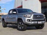 Used, 2017 Toyota Tacoma TRD Sport Double Cab 6' Bed V6 4x2 AT, Silver, HM008669T-1