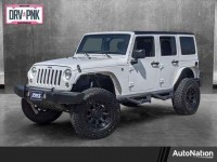 Used, 2018 Jeep Wrangler Jk Unlimited Sport S 4x4, White, JL920468-1