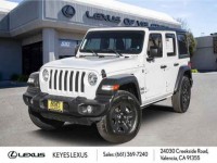 Used, 2018 Jeep Wrangler Unlimited Sport 4x4, White, JW181312T-1