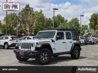 Used, 2018 Jeep Wrangler Unlimited Rubicon 4x4, White, JW202309-1