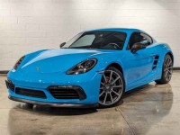 Used, 2018 Porsche 718 Cayman Coupe, Blue, SCP1491-1