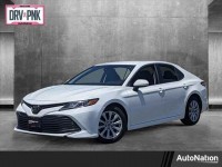 Used, 2018 Toyota Camry LE Auto, White, J3037512-1
