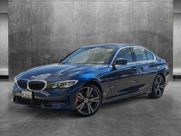 Used, 2019 BMW 3 Series 330i Sedan, Blue, KFH22880-1