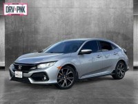 Used, 2019 Honda Civic Hatchback Sport CVT, Gray, KU424086-1