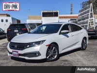 Used, 2019 Honda Civic Sedan EX-L CVT, White, KX002942-1
