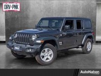 Used, 2019 Jeep Wrangler Unlimited Sport S 4x4, Gray, KW649492-1