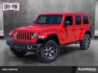 Used, 2019 Jeep Wrangler Unlimited Rubicon 4x4, Red, KW667729-1