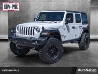 Used, 2019 Jeep Wrangler Unlimited Sport S 4x4, White, KW682849-1