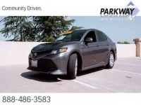 Used, 2019 Toyota Camry L Auto, Gray, 123489-1