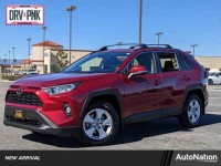 Used, 2019 Toyota RAV4 XLE FWD, Red, KD023272-1