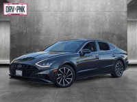 Certified, 2020 Hyundai Sonata SEL Plus 1.6T, Gray, LH049118-1