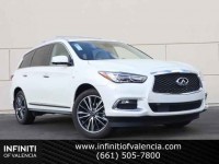 Certified, 2020 INFINITI QX60 LUXE FWD, White, LC502689P-1