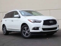 Certified, 2020 INFINITI QX60 LUXE FWD, White, LC536935SL-1