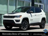 Used, 2020 Jeep Compass Trailhawk 4x4, White, 4P1621-1