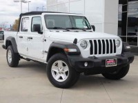 Used, 2020 Jeep Gladiator Sport S 4x4, White, LL148972R-1