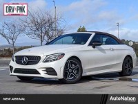 Used, 2020 Mercedes-benz C-class C 300 Cabriolet, White, LF955723-1