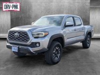 Used, 2020 Toyota Tacoma 2WD TRD Off Road Double Cab 5' Bed V6 AT, Silver, LM122870-1