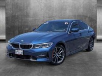 Used, 2021 BMW 3 Series 330i Sedan North America, Blue, M8B66659-1