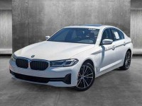 Certified, 2021 BMW 5 Series 530e Plug-In Hybrid, White, MCF97361-1