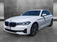 Certified, 2021 BMW 5 Series 530e Plug-In Hybrid, White, MCG55717-1
