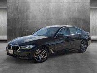 Certified, 2021 BMW 5 Series 540i Sedan, Black, MWX01244-1