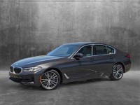 Certified, 2021 BMW 5 Series 530i Sedan, Gray, MWX06644-1