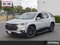 Used, 2021 Chevrolet Traverse FWD 4-door RS, Silver, MJ200244-1