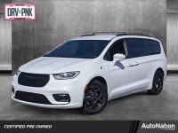 Certified, 2021 Chrysler Pacifica Hybrid Limited FWD, White, MR545352-1