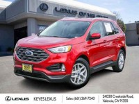 Used, 2021 Ford Edge SEL, Red, MBA34577P-1
