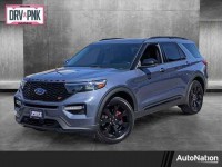 Used, 2021 Ford Explorer ST 4WD, Blue, MGB33086-1