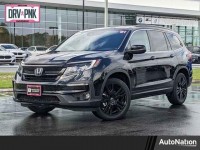 Used, 2021 Honda Pilot Special Edition 2WD, Black, MB045687-1
