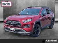 Used, 2021 Toyota RAV4 TRD Off Road AWD, Red, MW141858-1