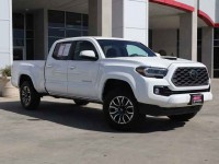 Certified, 2021 Toyota Tacoma 2WD TRD Sport Double Cab 6' Bed V6 AT, White, MM032079P-1