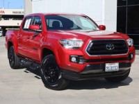 Certified, 2021 Toyota Tacoma 2WD SR5 Double Cab 5' Bed V6 AT, Red, MM147897T-1