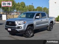 Used, 2021 Toyota Tacoma 2WD SR5 Double Cab 5' Bed V6 AT, Silver, MX095271-1
