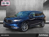 Used, 2022 Acura MDX FWD w/Technology Package, Blue, NL000172-1
