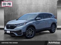Certified, 2022 Honda CR-V Hybrid EX AWD, Gray, NL019895-1