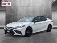 Used, 2022 Toyota Camry XSE Auto, White, NU028054-1