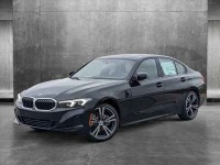 New, 2023 BMW 3 Series 330i Sedan, Black, P8D46514-1