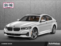 New, 2023 BMW 5 Series 530i Sedan, White, PWY18579-1