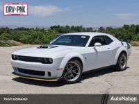 New, 2023 Dodge Challenger R/T Scat Pack Widebody RWD, White, PH581794-1