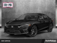 New, 2023 Honda Civic Sedan Sport CVT, Black, PH520056-1