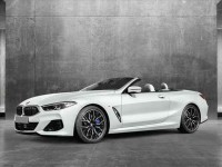 New, 2024 BMW 8 Series 840i Convertible, White, RCP08455-1